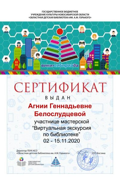 Файл:Сертификат мк виртуальная экскурсия Белослудцева.jpg