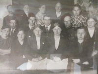 Коллектив Огнёво-Заимковской школы в 1942 году
