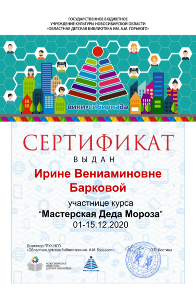 Файл:Сертификат мк дед мороз Баркова И.В..png